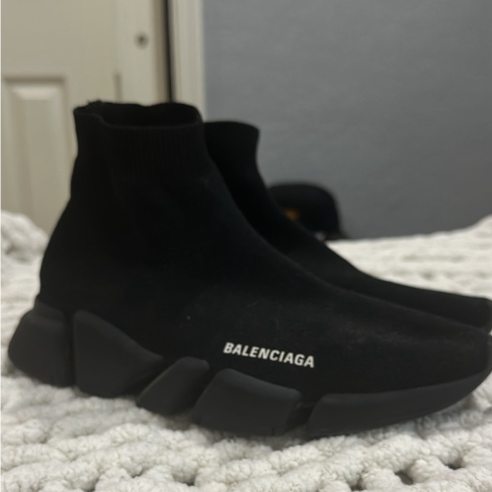 Men’s black balenciaga shoes